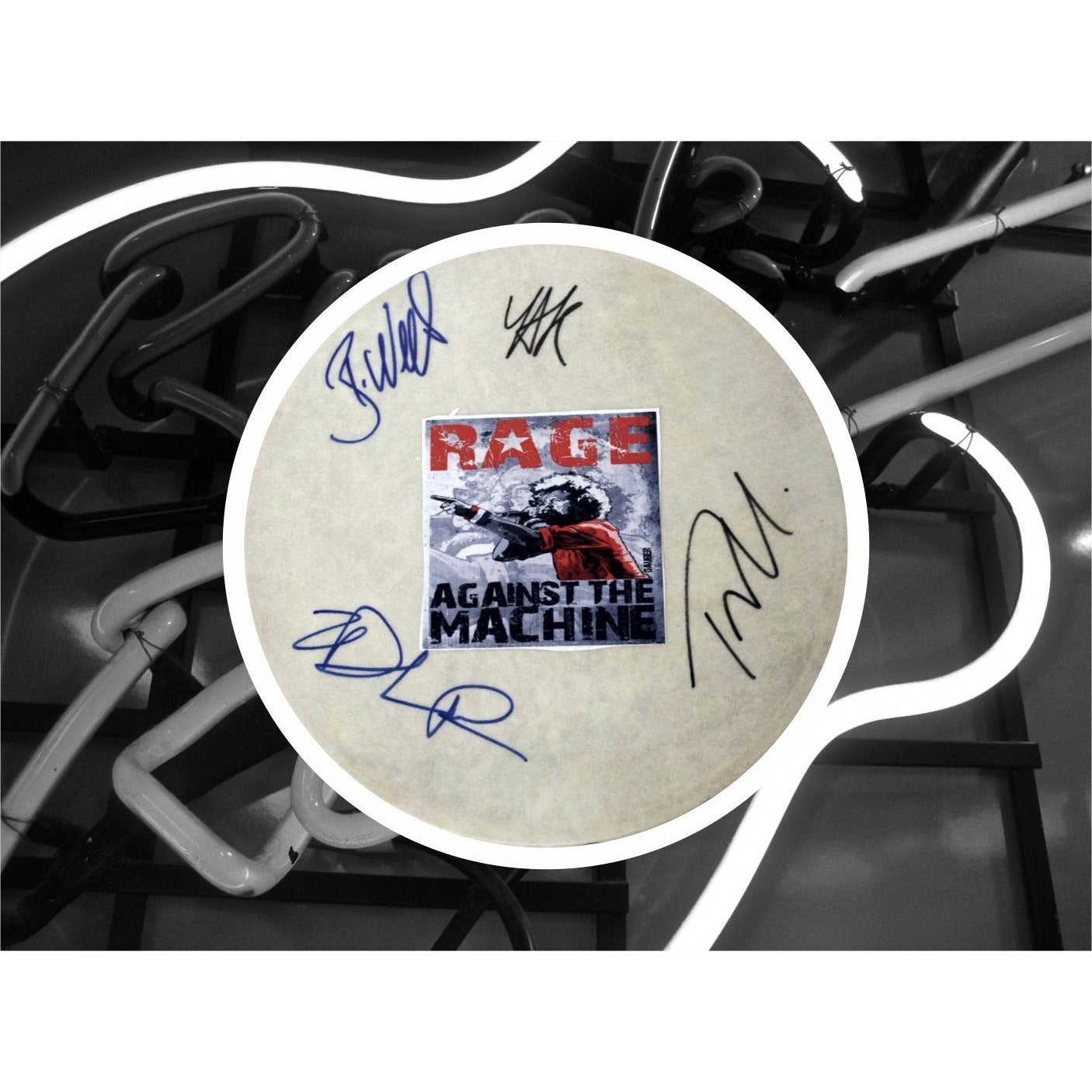 Tom Morello Signed Rage Against The Machine The Battle Of Los Angeles Vinyl  PSA