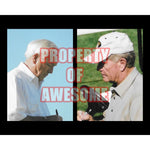 Load image into Gallery viewer, Jack Nicklaus and Arnold Palmer signed and framed with proof
