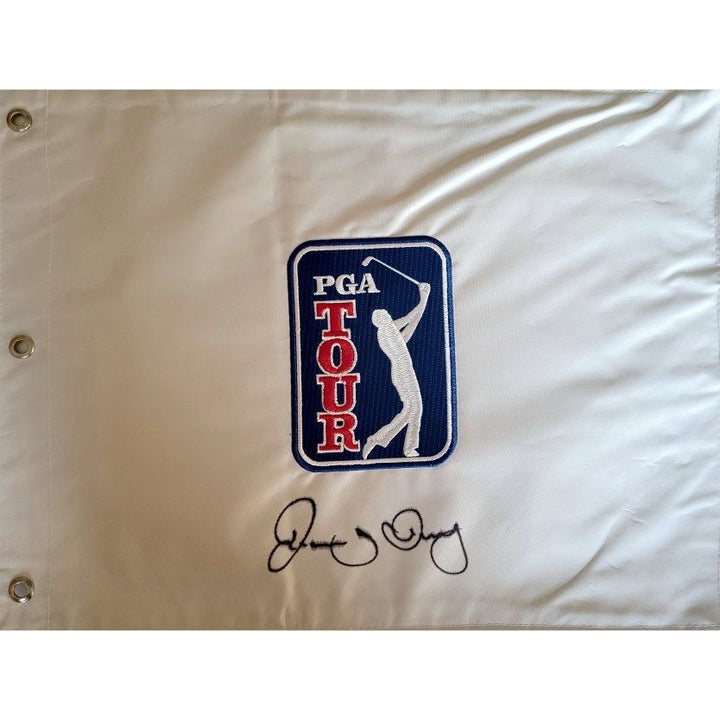 Rory McIlroy PGA Tour golf flag embroidered sign with proof - Awesome Artifacts 