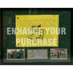Load image into Gallery viewer, Dustin Johnson 2020 Masters flag signed with proof
