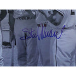 Load image into Gallery viewer, Ted Williams Stan Musial Willie Mays and Hank Aaron 8X10 signed photo
