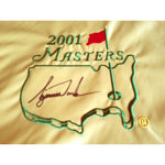 Load image into Gallery viewer, Tiger Woods 2001 Masters champion signed golf flag with proof
