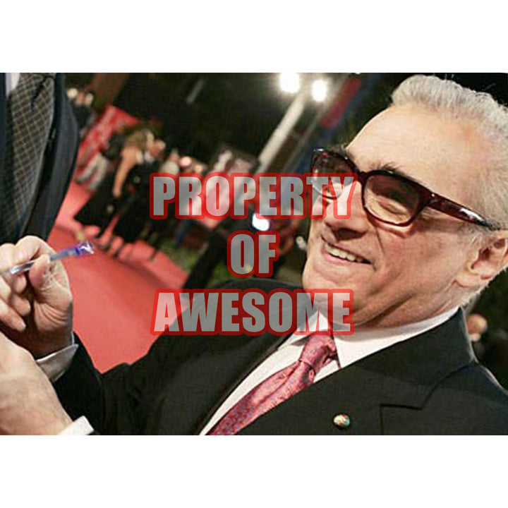 Martin Scorsese 5 x 7 photo signed with proof - Awesome Artifacts 