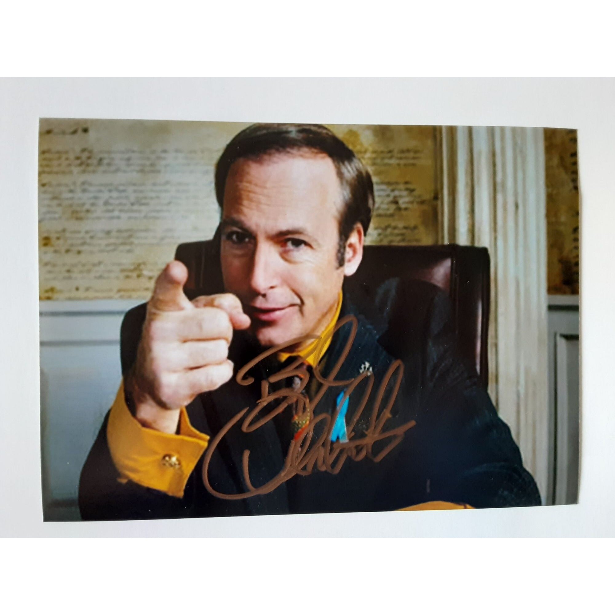 Bob Odenkirk Breaking Bad 5 by 7 photo signed with proof