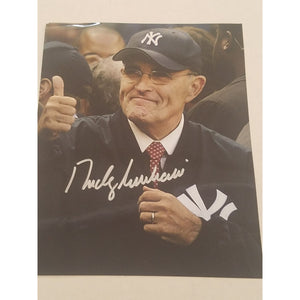 Rudy Giuliani 8 x 10 signed photo