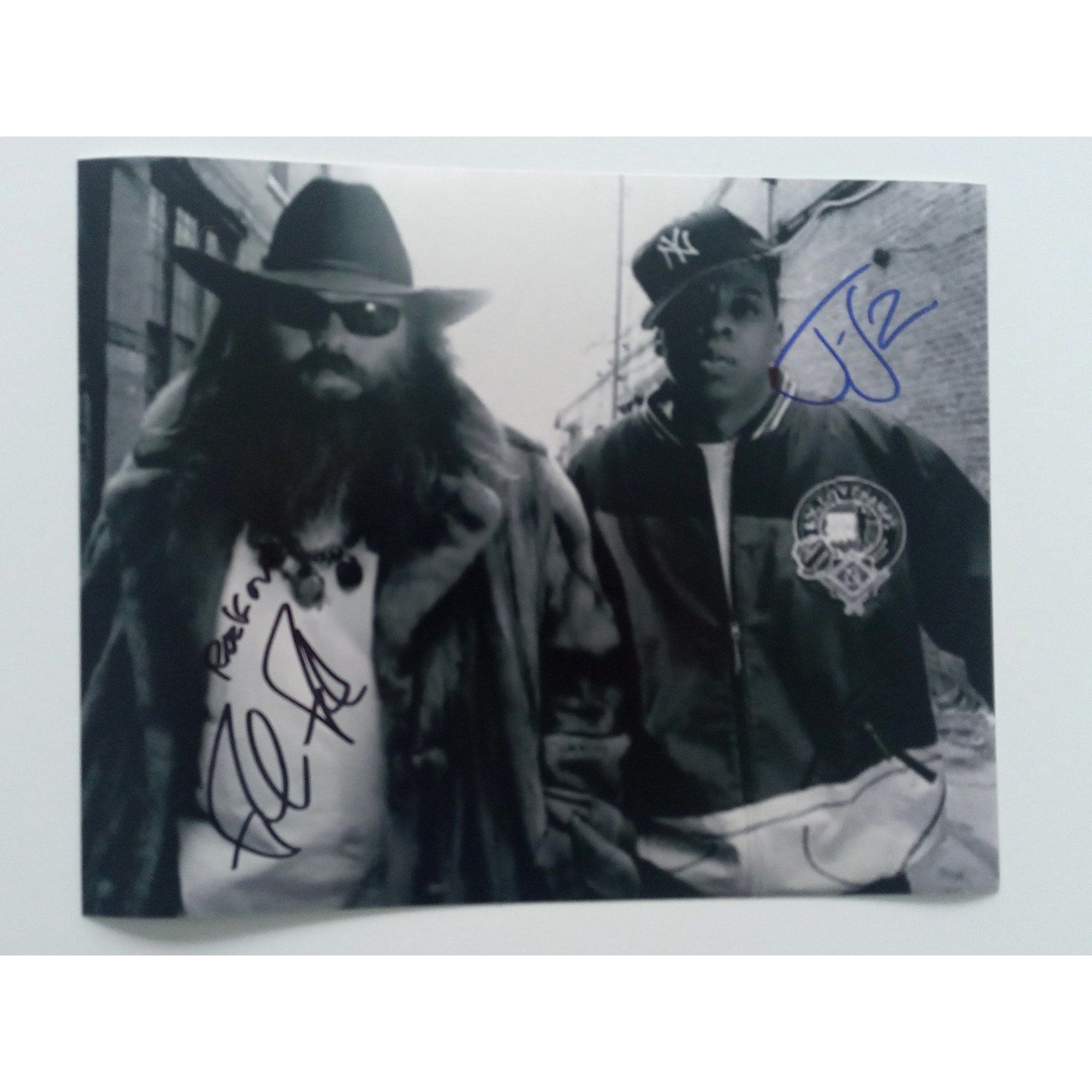 Rick Rubin and Jay-Z 8 by 10 signed photo with proof