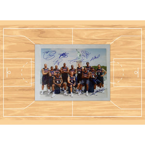 Chris Paul, Kobe Bryant, LeBron James 11 x 14 photo signed with proof