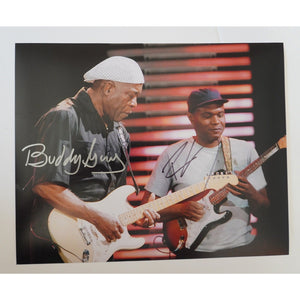 Buddy Guy and Robert Cray 8 by 10 signed photo