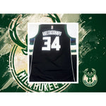 Load image into Gallery viewer, Giannis Antetokounmpo Milwaukee Bucks signed authentic jersey with proof
