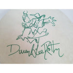 Load image into Gallery viewer, David Lee Roth Van Halen one of a kind 10&quot;-inch tambourine with Sketch
