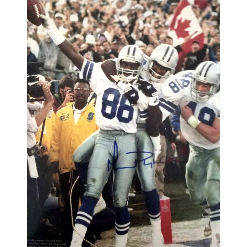 Michael Irvin Dallas Cowboys 8x10 photo signed with proof