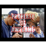 Load image into Gallery viewer, Fernando Tatis Jr. and Manny Machado San Diego Padres MLB baseball with proof
