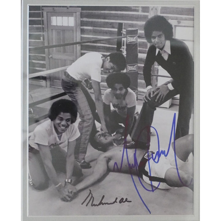 Muhammad Ali and Michael Jackson signed and framed with proof - Awesome Artifacts 