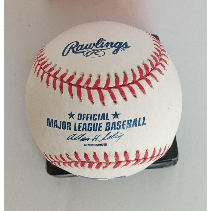 Certificate of Authenticity for Max Scherzer Stephen Strasburg Juan Soto Washington Nationals signed MLB baseball