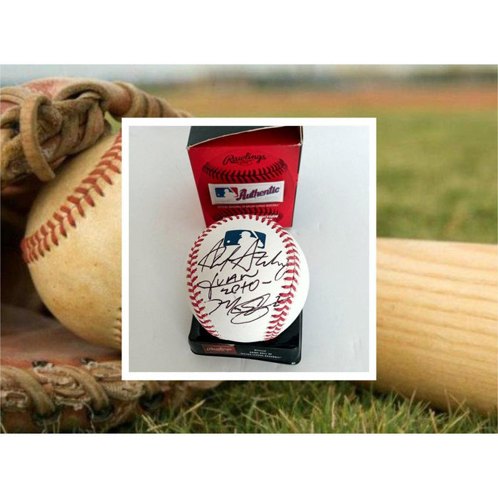 Max Scherzer Stephen Strasburg Juan Soto Washington Nationals signed MLB baseball