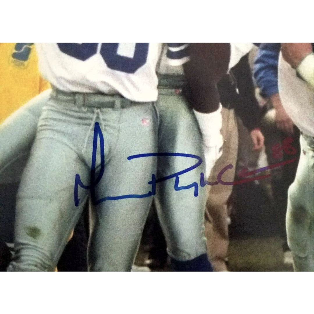 Michael Irvin Dallas Cowboys 8x10 photo signed with proof