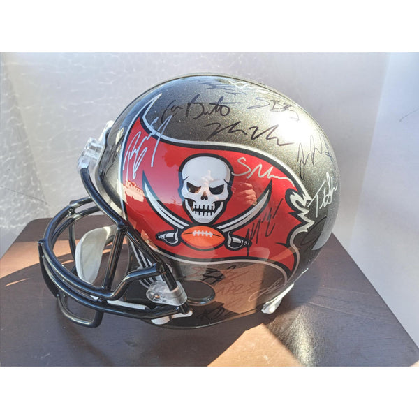 ***CUSTOM*** TAMPA BAY BUCCANEERS Full Size NFL Riddell SPEED Football  Helmet