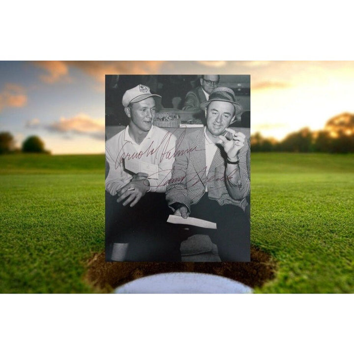 Arnold Palmer and Sam Snead 8 x 10 signed photo