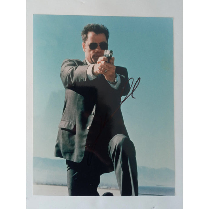 John Travolta 8 x 10 signed photo with proof