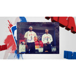 Load image into Gallery viewer, LeBron James and Dwyane Wade 11 by 14
