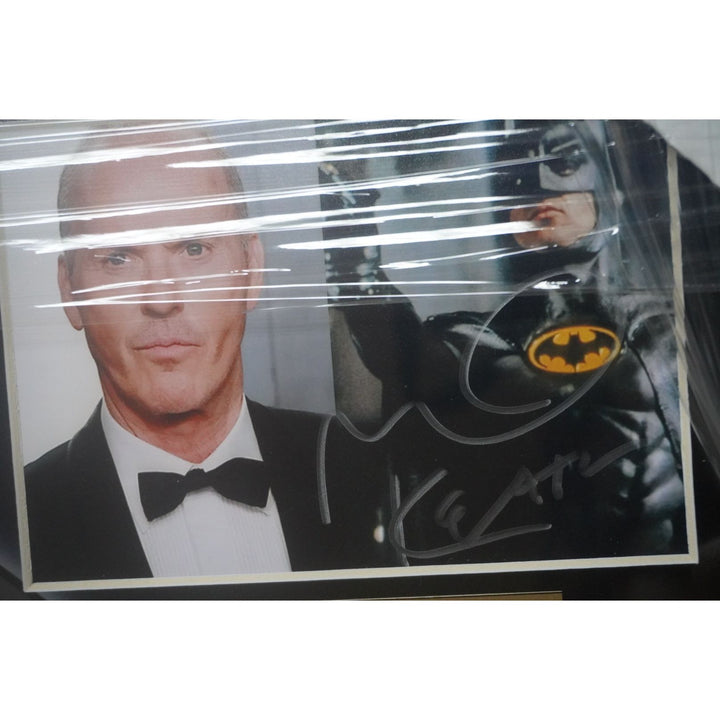 Batman Adam West, Michael Keaton, Christian Bale, Robert Pattinson, George Clooney, Ben Affleck 5x7 photos framed and signed with proof