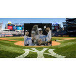 Load image into Gallery viewer, Derek Jeter Mariano Rivera and Andy pettitte. 8 by 10 signed photo
