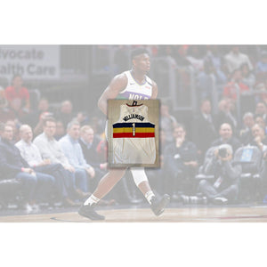 Zion Williamson jersey signed with proof