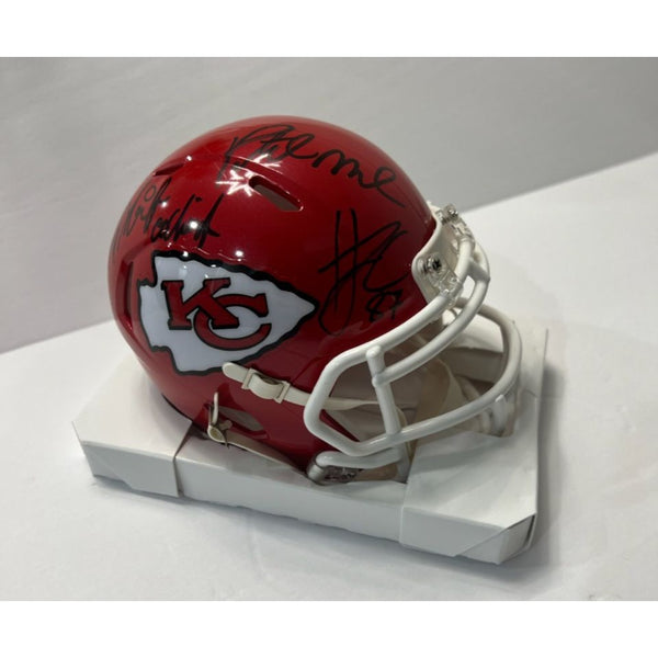 Patrick Mahomes Andy Reid Travis Kelce 2022-23 Kansas City Chiefs auth –  Awesome Artifacts