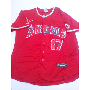 Shohei Ohtani Anaheim Angels authentic jersey signed with proof