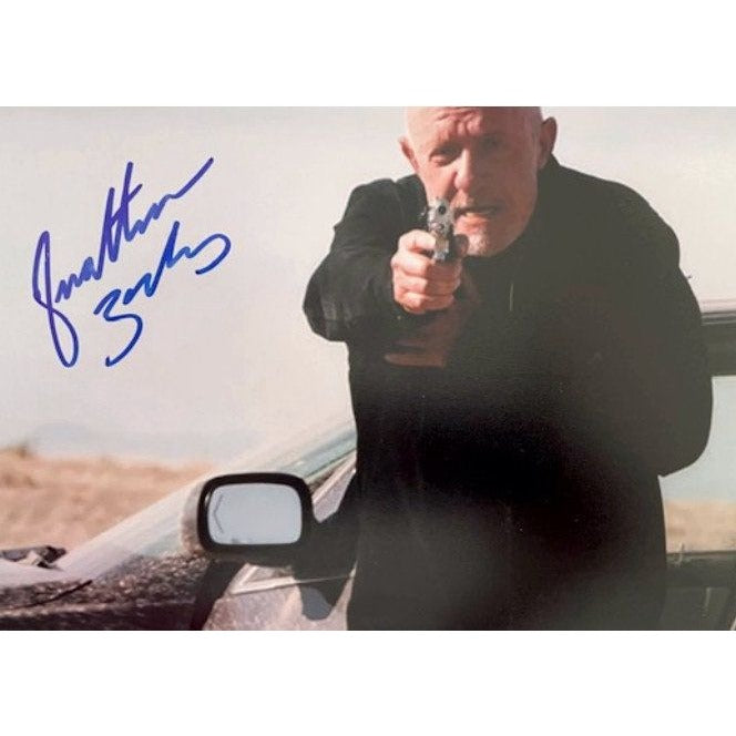 Jonathan Banks Breaking Bad 5 x 7 photo signed