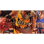 Load image into Gallery viewer, James Worthy Los Angeles Lakers 5 x 7 photo sign with proof
