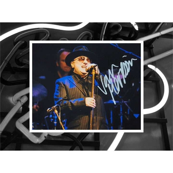 Van Morrison 8 x 10 photo signed with proof - Awesome Artifacts 