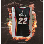 Load image into Gallery viewer, Jimmy Butler Miami Heat size 52 game model jersey signed with proof
