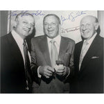 Load image into Gallery viewer, Frank Sinatra Leo Durocher Tom Lasorda eight by ten photo signed
