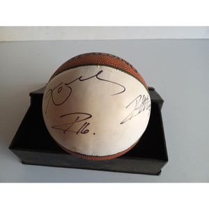 Kobe Bryant Ron Artest Pau Gasol Spalding mini basketball signed with proof