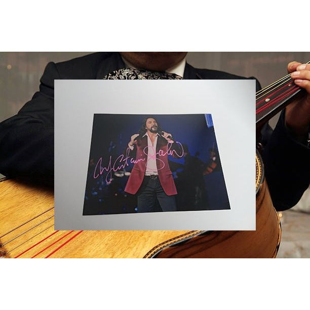 Marco Antonio Solis 8 x 10 photo signed with proof