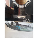Load image into Gallery viewer, U2 Paul Hewson &quot;Bono&quot;, The Edge, Adam Clayton, Larry Mullen signed guitar with proof
