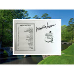 Load image into Gallery viewer, Mark O&#39;Meara Master signed scorecard
