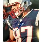 Load image into Gallery viewer, Rob Gronkowski and Tom Brady 8x10 photo signed with proof
