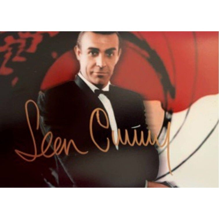Sean Connery James Bond 007 5 x 7 photo signed with proof