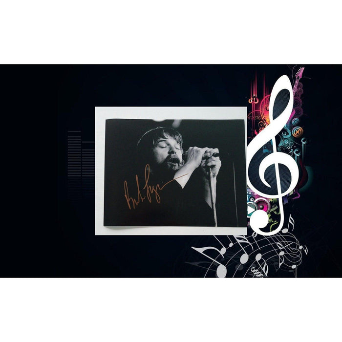 Phil Collins Genesis 8 by 10 signed photo with proof