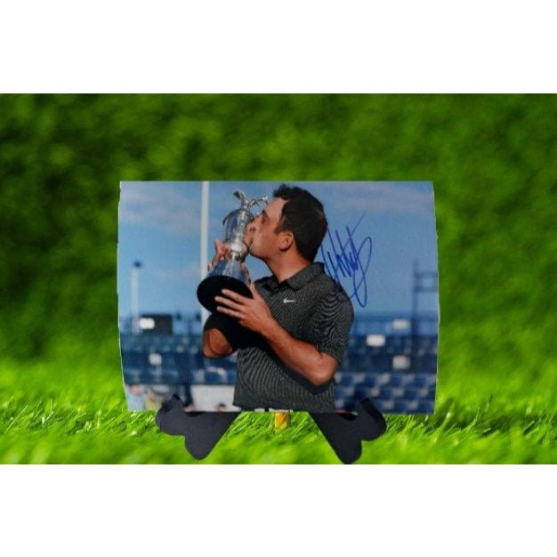 Francesco Molinari British Golf Open champion signed 8 by 10 photo with proof