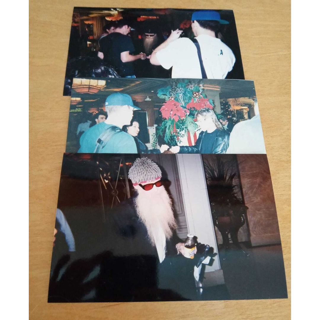 Billy Gibbons and Dusty Hill ZZ Top 8 by 10 signed photo