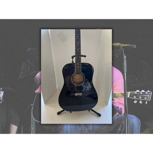 Eric Clapton full size acoustic guitar 39' one of a kind signed with proof