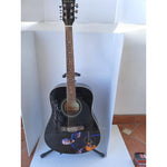 Load image into Gallery viewer, Bruce Springsteen Glen Burton full size acoustic guitar signed with proof
