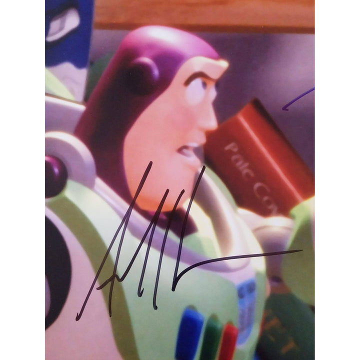 Toy Story, Tom Hanks, Tim Allen signed with proof 11 by 14 - Awesome Artifacts 