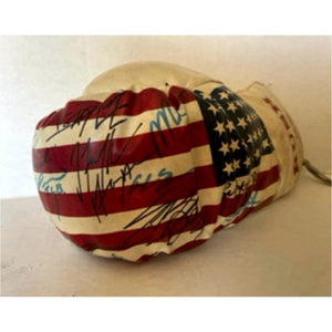 Sylvester Stallone mr. T Carl Weathers vintage Rocky Balboa boxing glove cast signed with proof