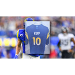 Load image into Gallery viewer, Cooper Kupp Los Angeles Rams game model size large jersey signed with proof
