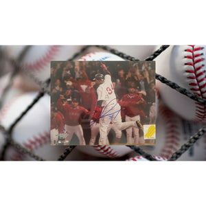 David Ortiz Boston Red Sox 8 x 10 signed photo