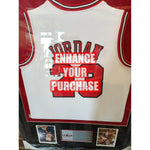Load image into Gallery viewer, Michael Jordan Washington Wizards authentic jersey signed with proof

